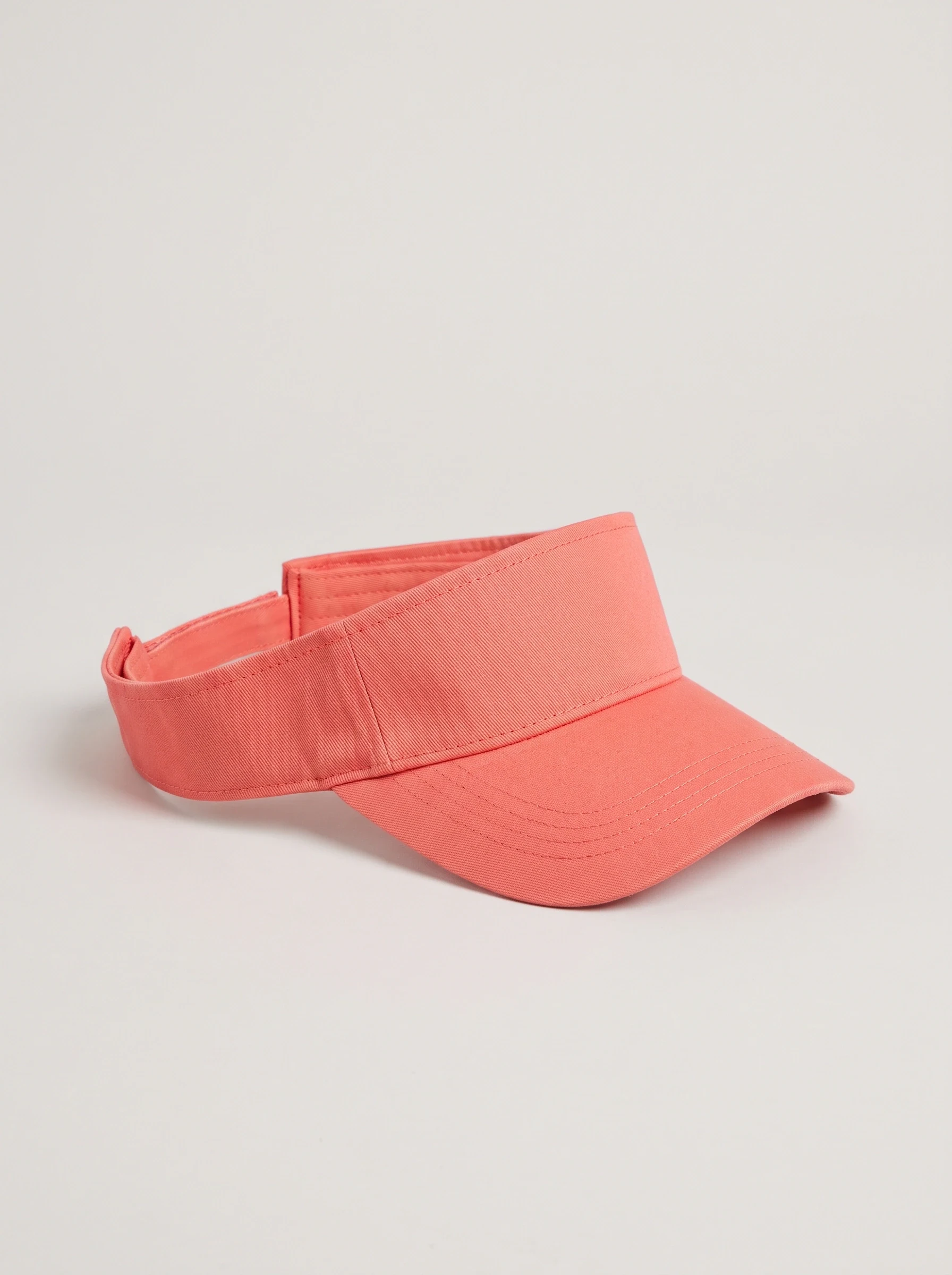 Coral Running Golf Visor, unisex caps, front view