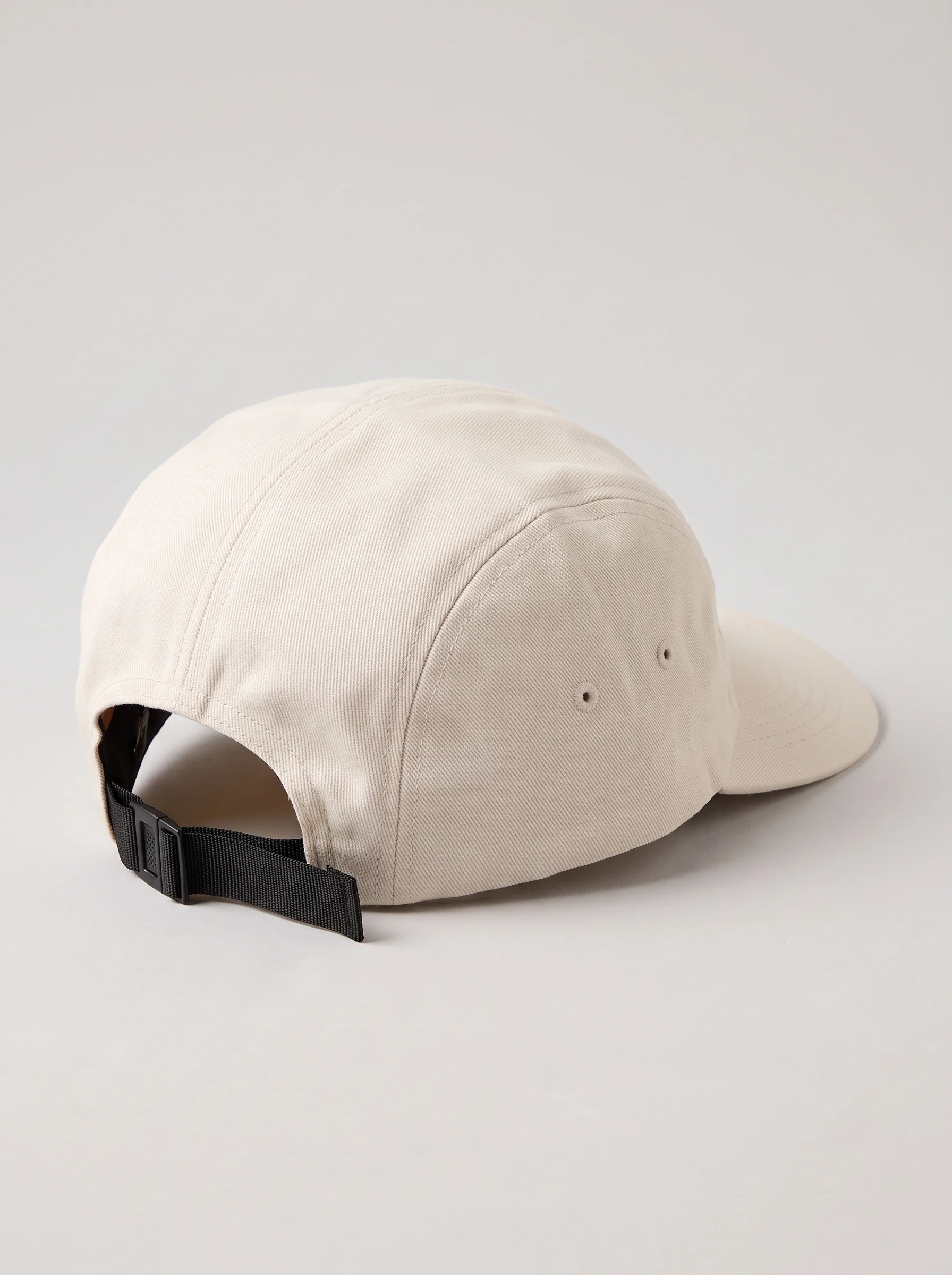 Ivory Five Panel Golf Cap, unisex caps, back view