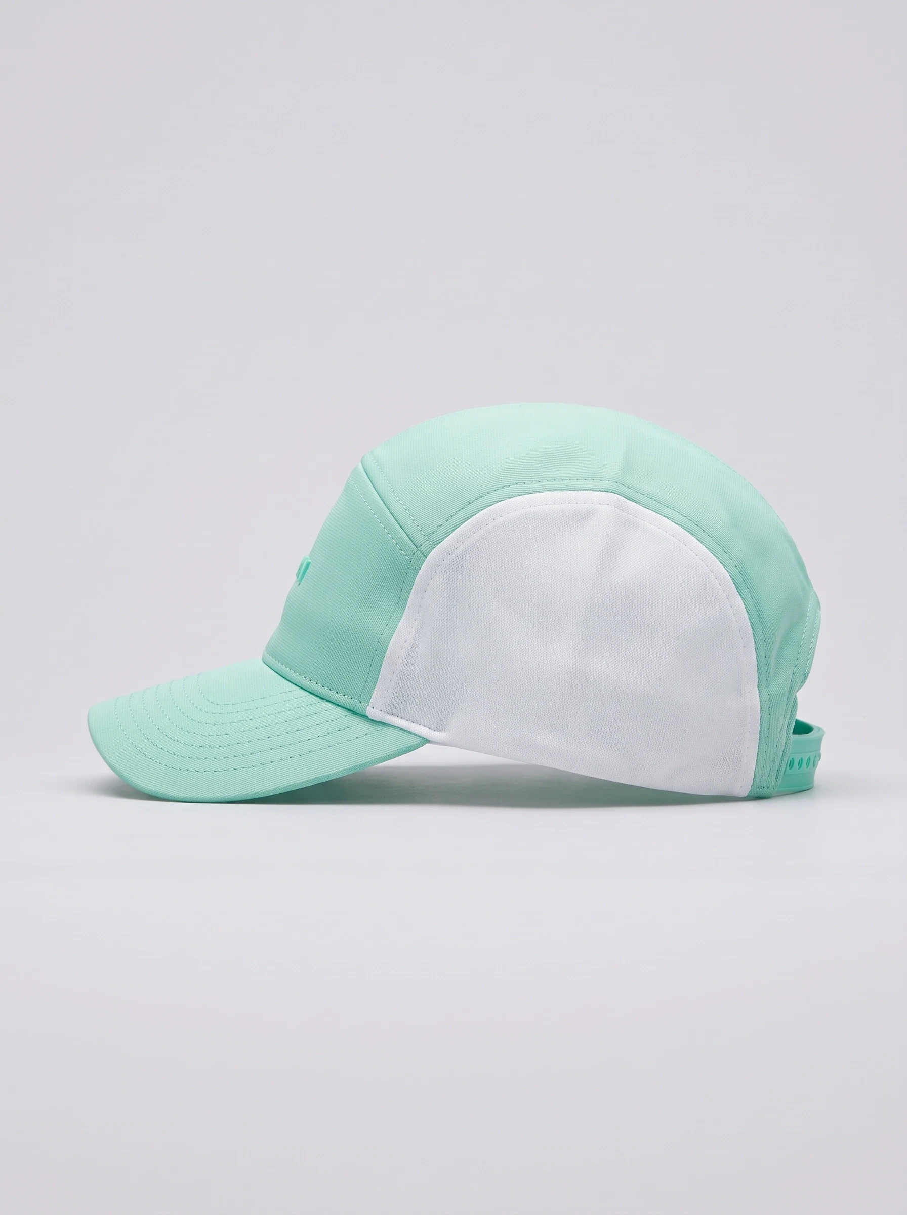 Mint Split Panel Golf Cap, unisex caps, side view