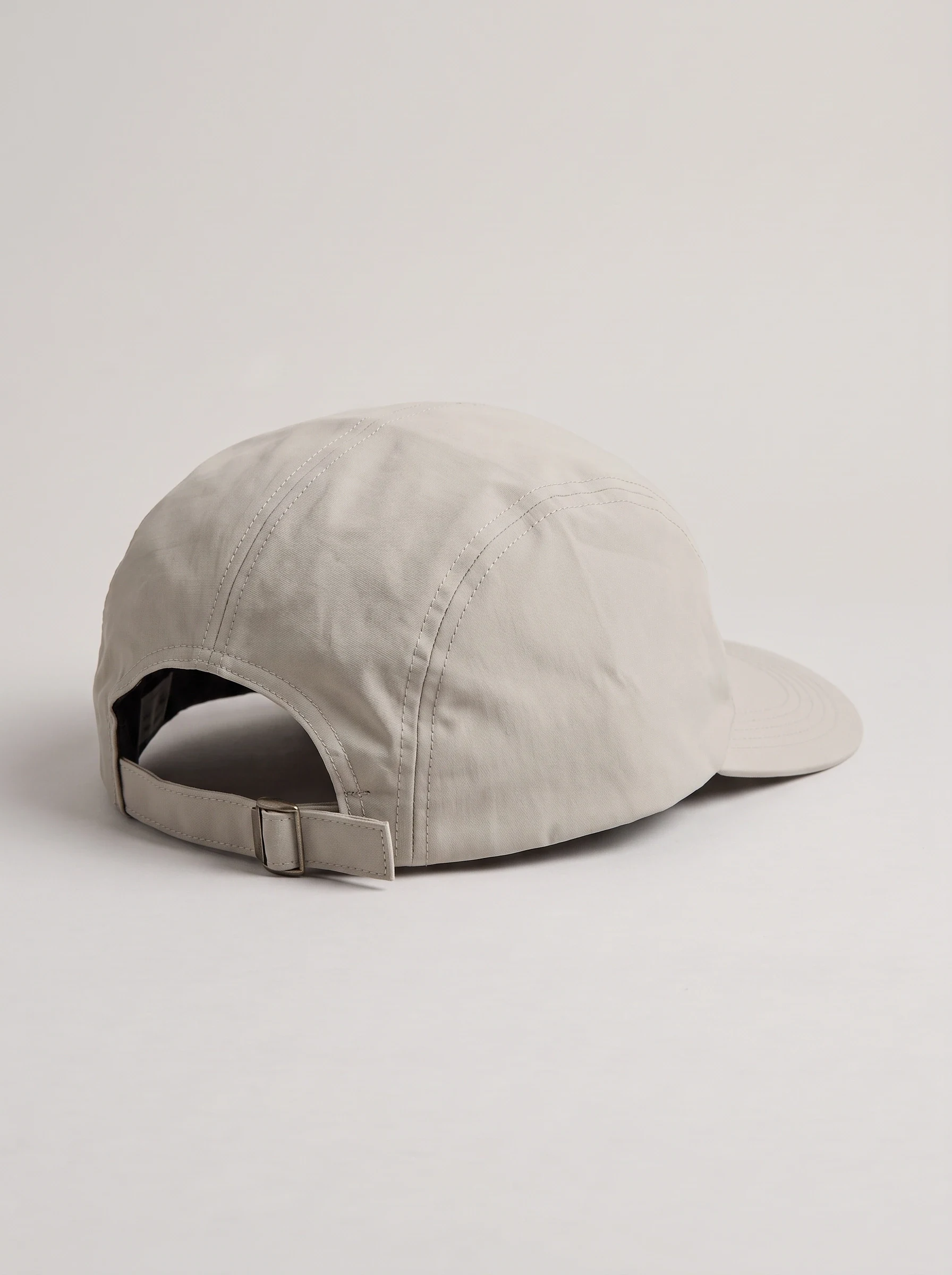 Stone Flat Crown Golf Cap, unisex caps, back view