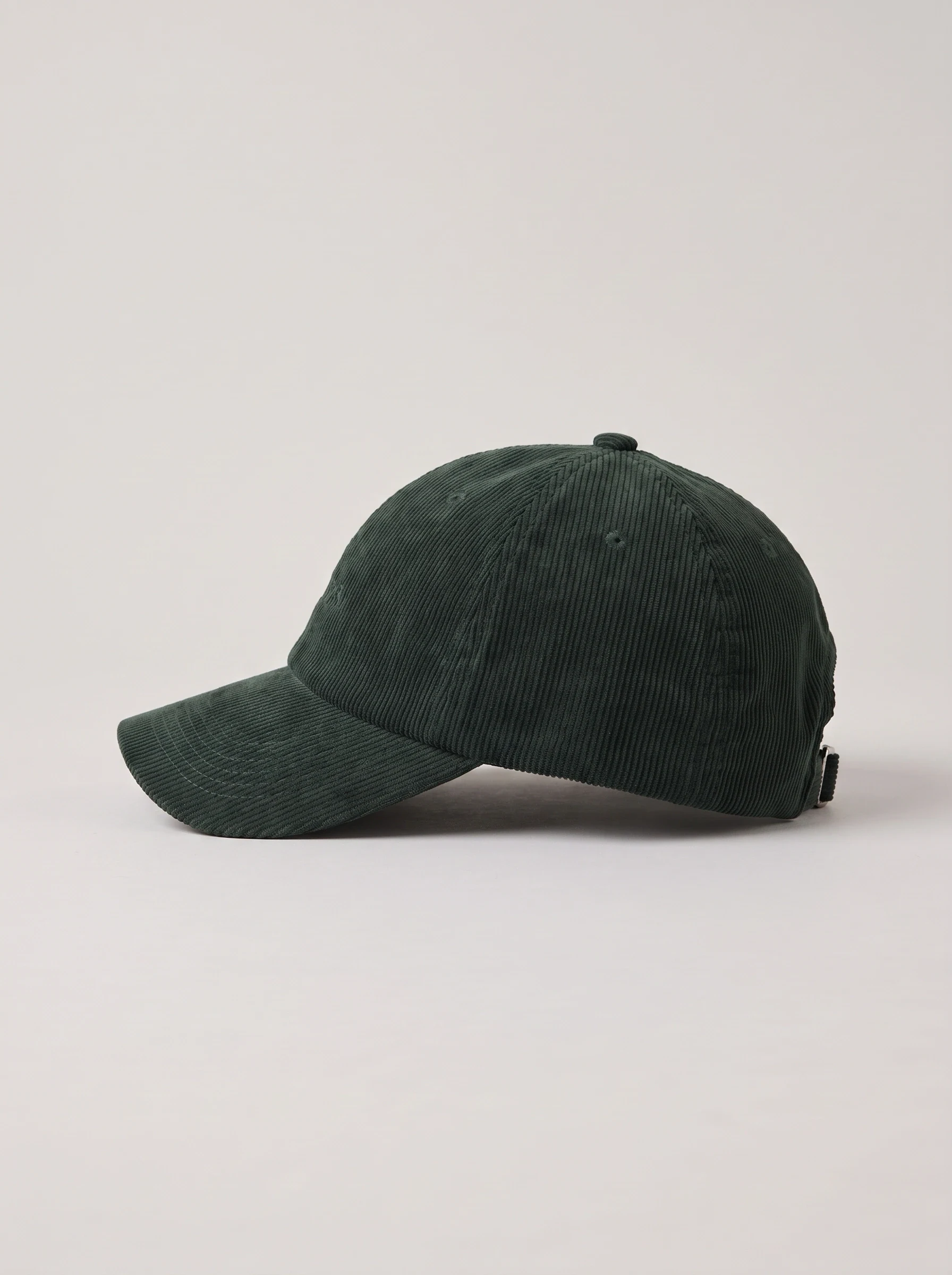 Forest Six Panel Cord Cap, unisex caps, side view