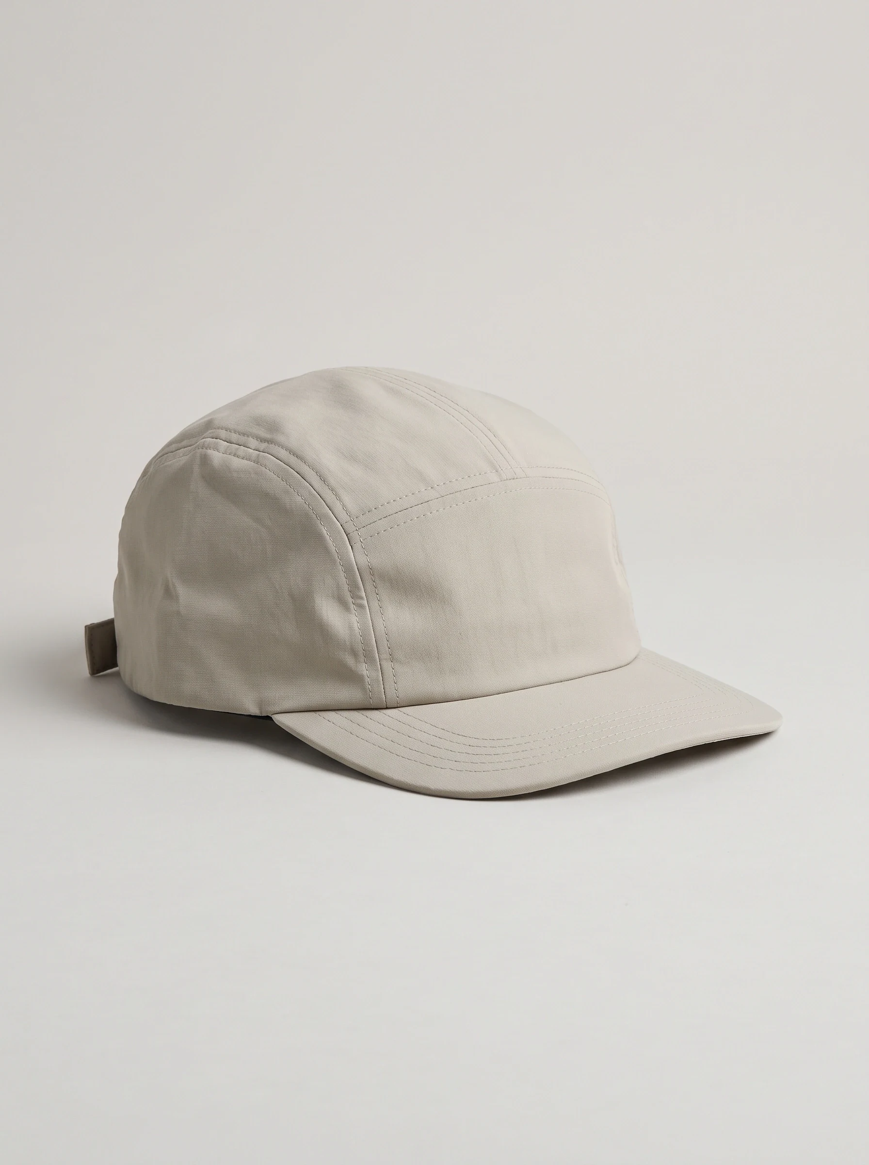 Stone Flat Crown Golf Cap, unisex caps, front view