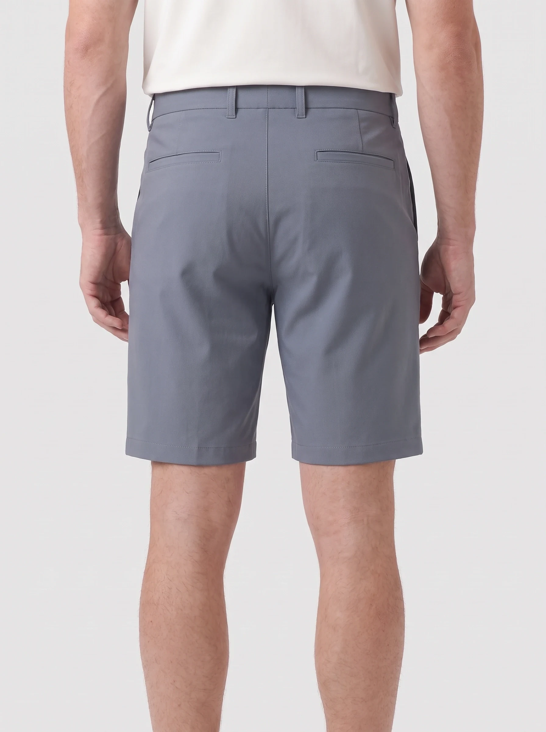 Steel Welt Pocket Golf Short, men shorts, back view