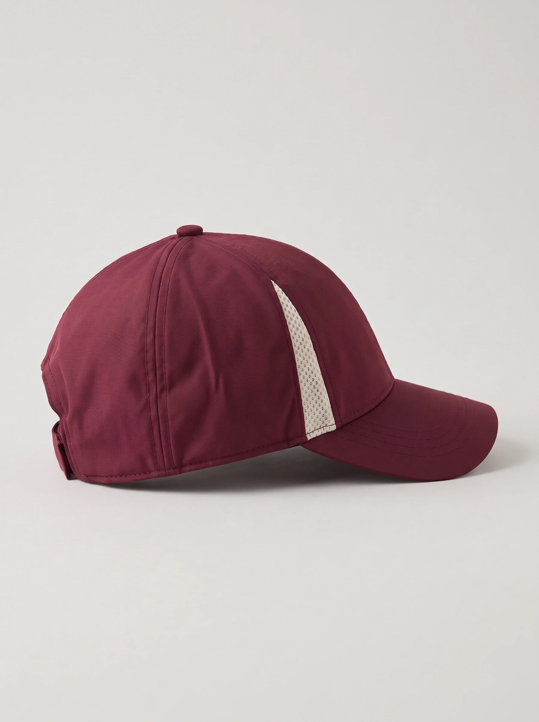 Wine Side Mesh Golf Cap, unisex caps, side view