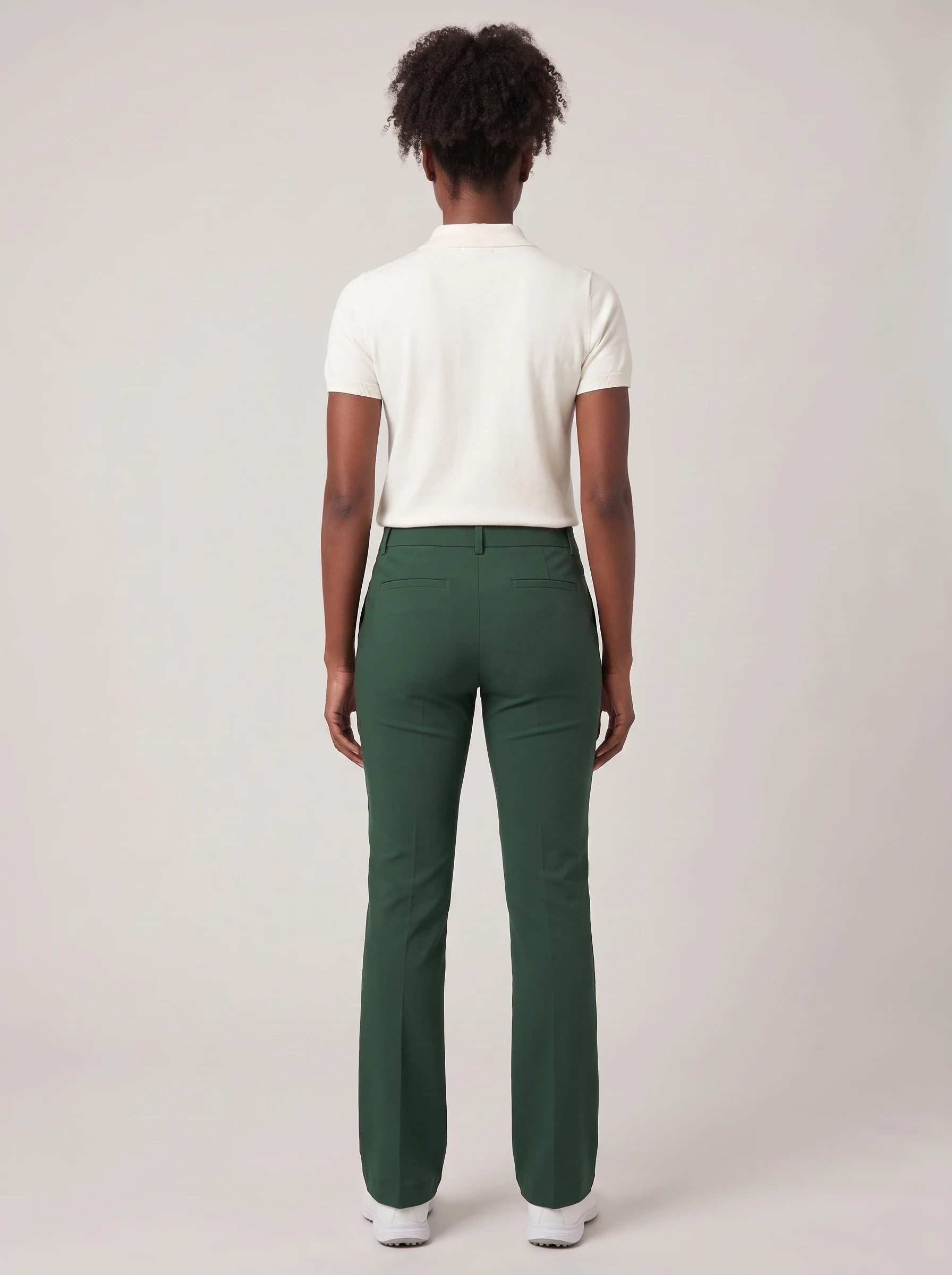 Forest Bootcut Golf Pant, women pants & trousers, back view