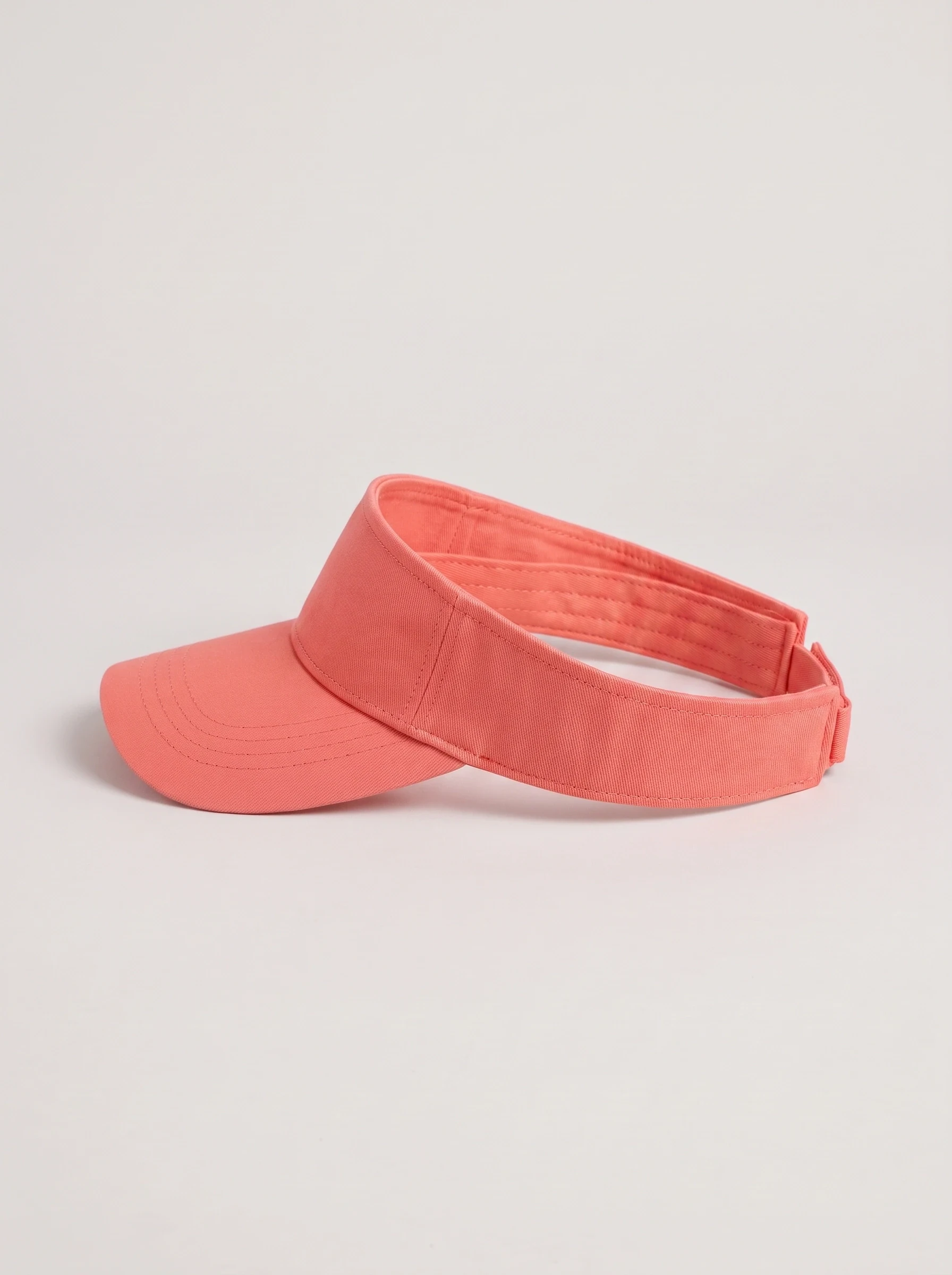 Coral Running Golf Visor, unisex caps, side view