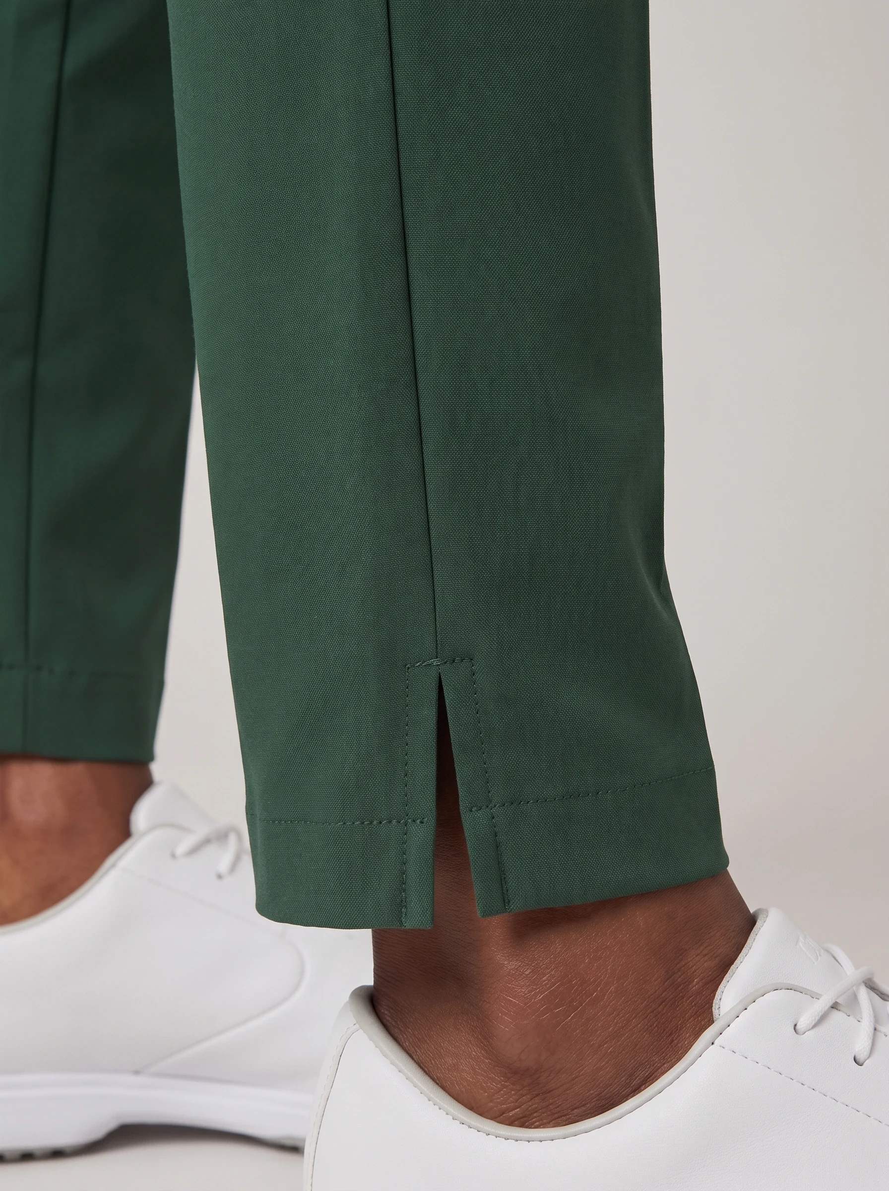 Forest Split Hem Slim Pant, women pants & trousers, Front ankle hem split and stitching detail