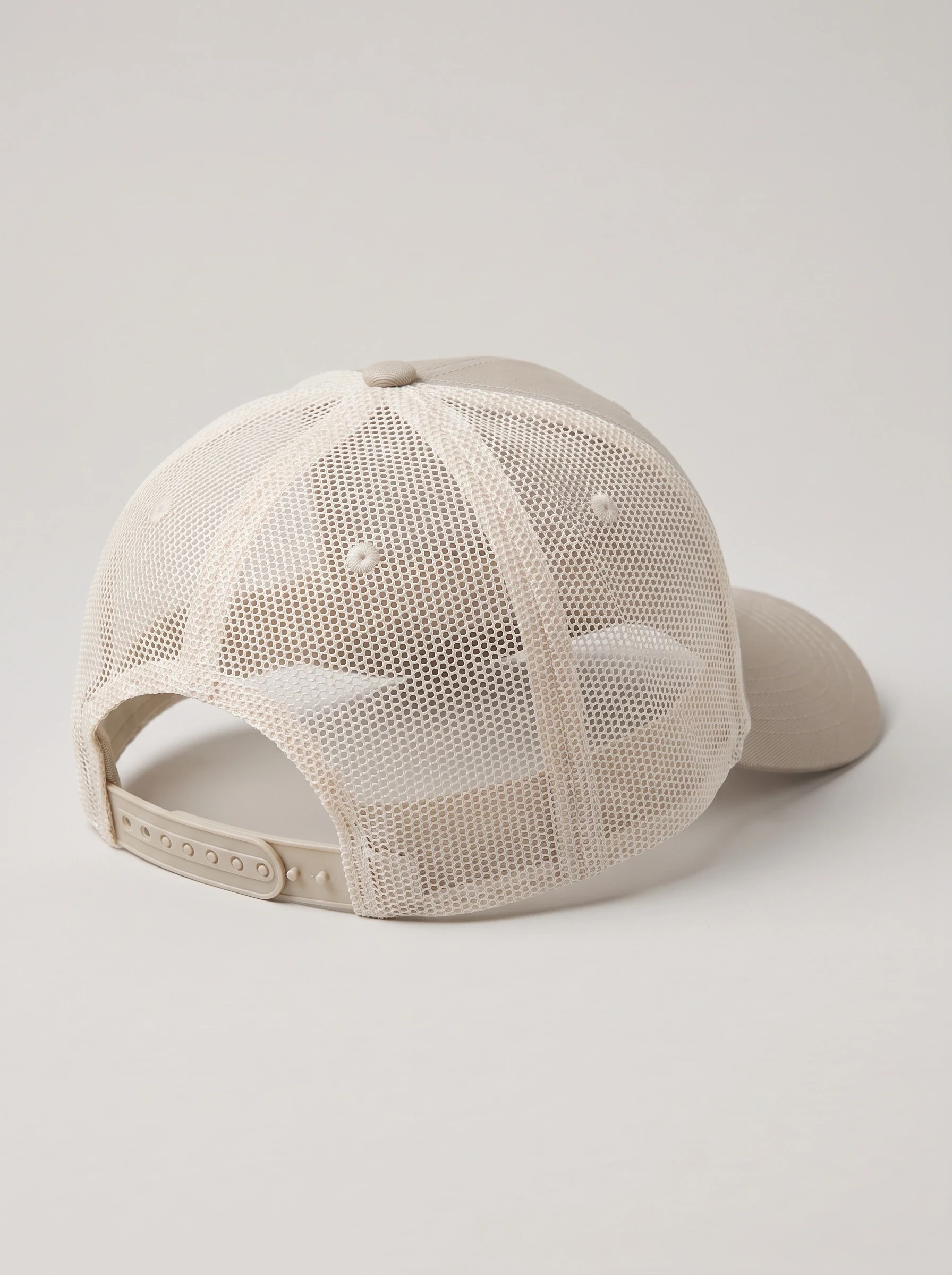 Stone Mesh Back Golf Cap, unisex caps, back view