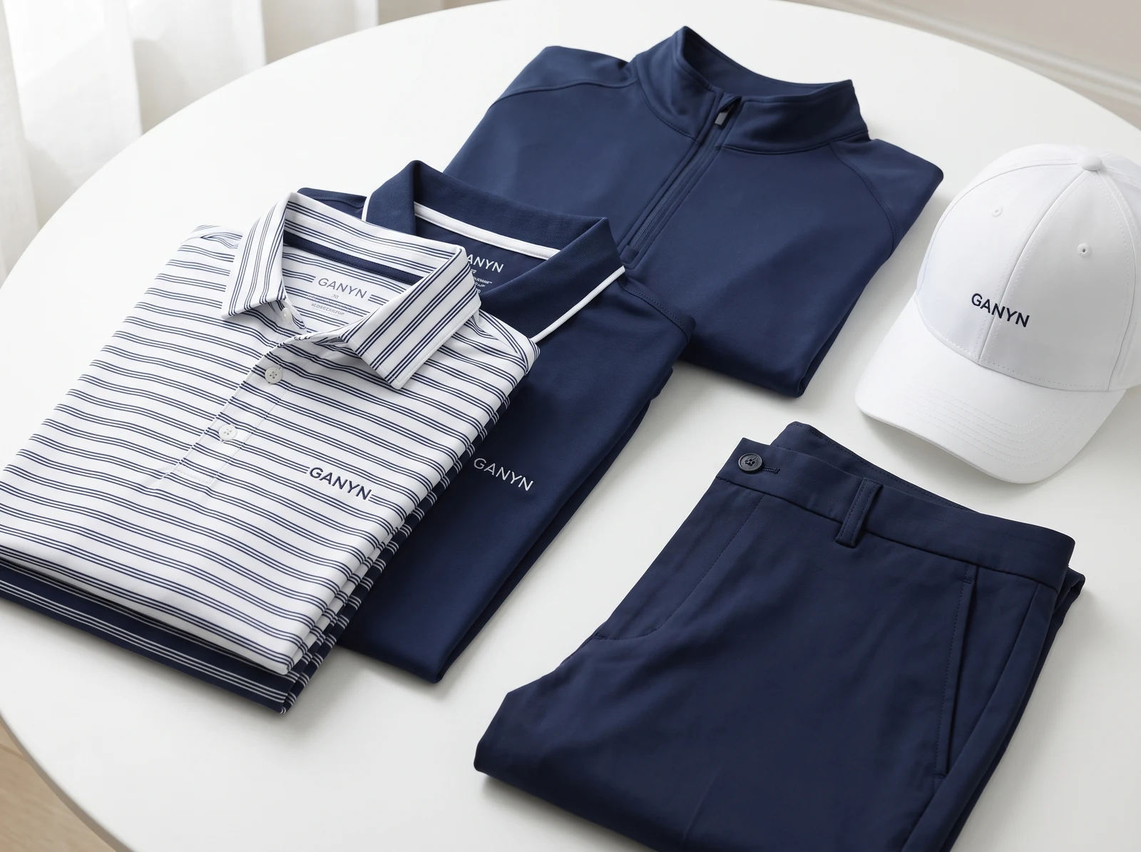 Planning golf club and tournament apparel orders.