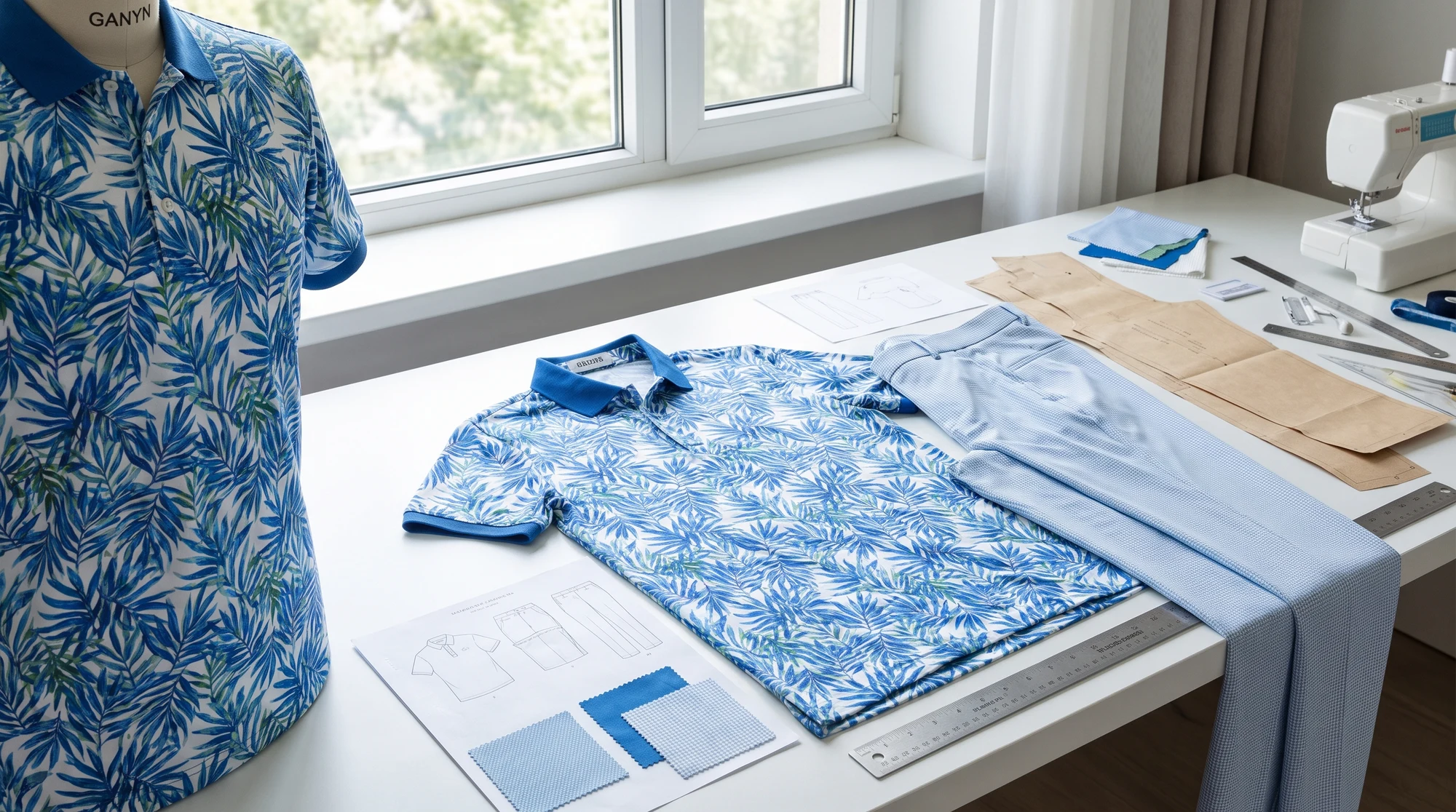 Custom golf apparel. Developed for your brand.