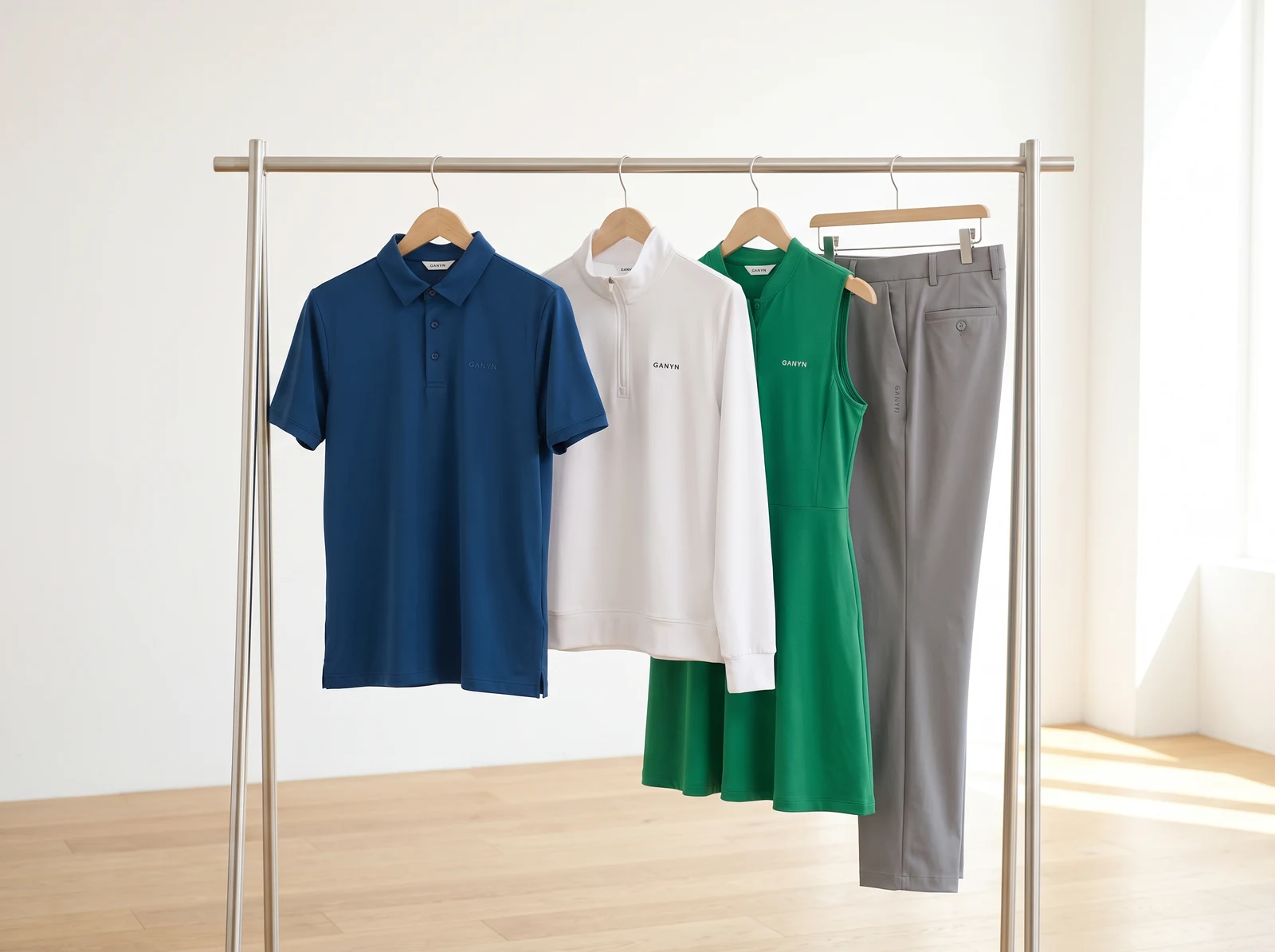 A golf apparel collection for your brand.