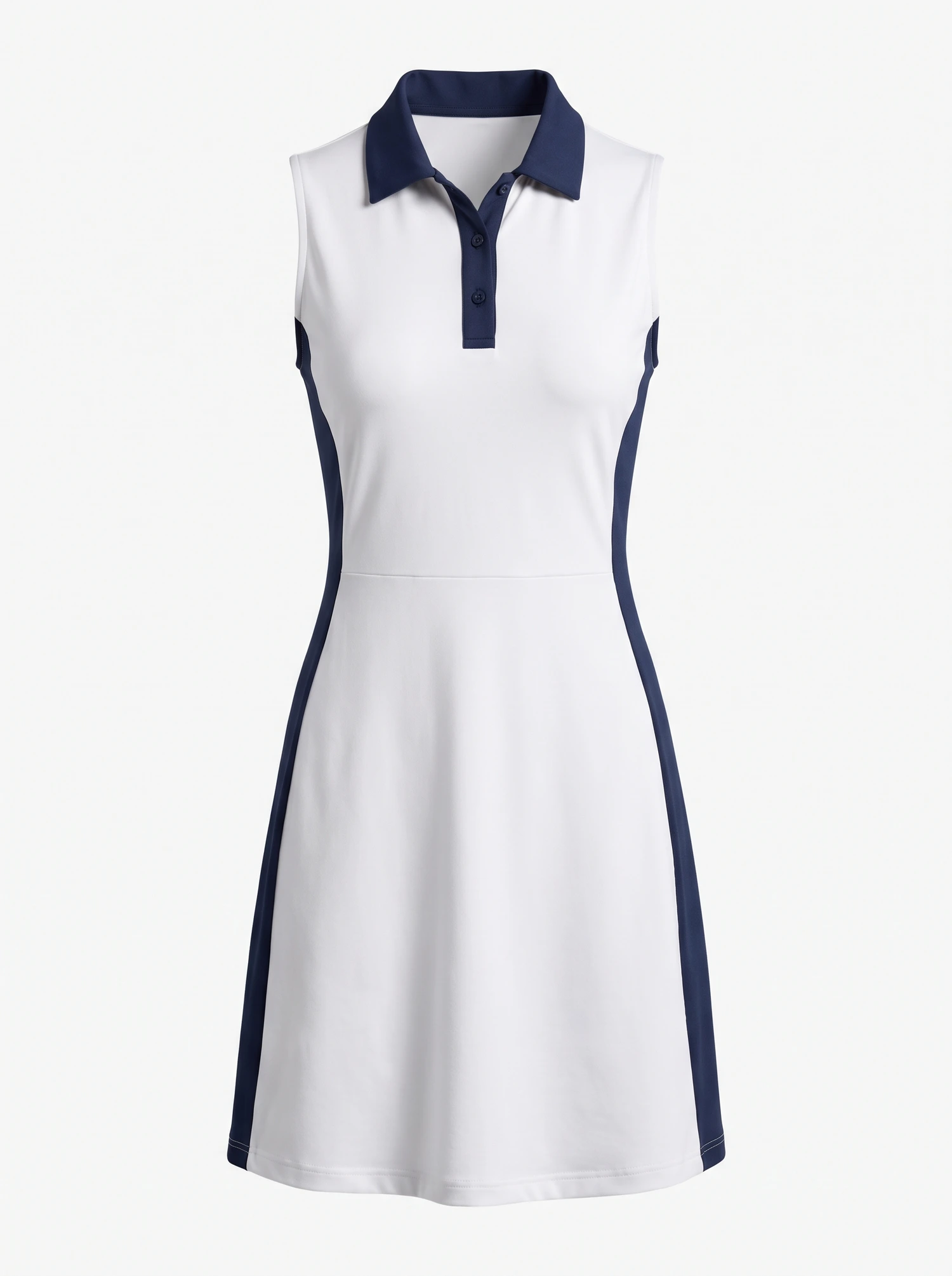 Sculpted Golf Dress — front garment view on a white background